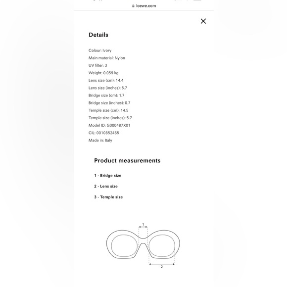 Loewe Wave Mask Sunglasses 😎 - Picture 6 of 6